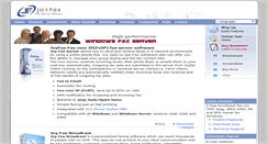 Desktop Screenshot of joyfax.com